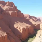 Todra Gorge to Merzouga Desert Travel Route