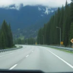 Driving the Sea to Sky Highway from Vancouver to Whistler